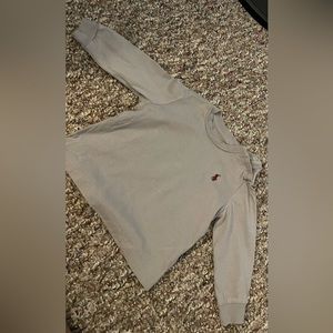Baby boy long sleeve polo tee